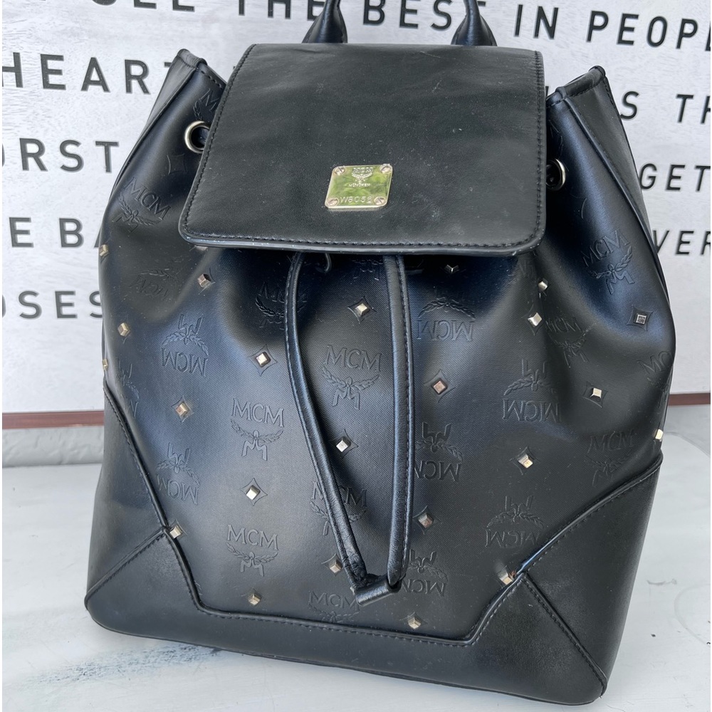 MCM Claudia Studded Backpack